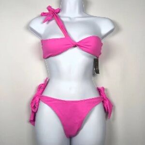 NWT Fredrick’s of Hollywood Laguna Pink Bikini Set